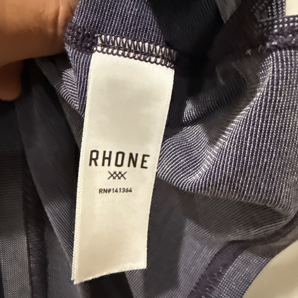 Rhone Delta Pique Polo Purple Large Golf - Picture 4 of 5